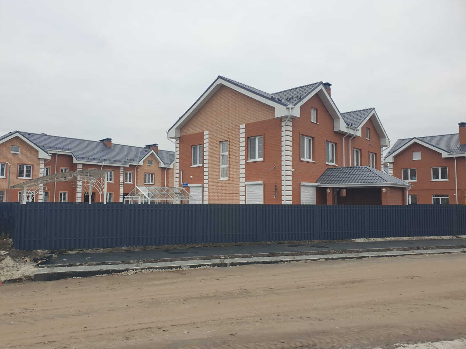 Забор из штакетника 230м Серый Графит фото3 в Нальчике