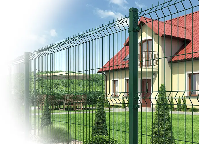 Забор из 3D сетки гиттер в Нальчике с установкой под ключ